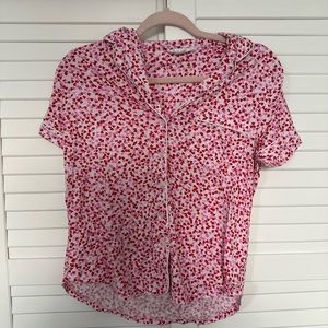 Kate Spade Heart PJ Top